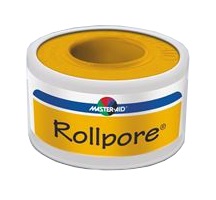 CEROTTO IN ROCCHETTO MASTER-AID ROLLPORE TESSUTO NON TESSUTO 5X2,5 - farmacia015