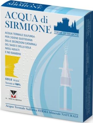 ACQUA SIRMIONE MINERALE NATURALE 6 FIALE 15 ML - farmacia015