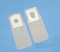 RACCOGLITORE PER URINA PEDIATRICO MODELLO FEMMINILE BABYRAC F IN PVC ANTIALLERGICO ADESIVO SILICONATO 1 PEZZO - farmacia015