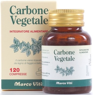 CARBONE VEGETALE 40 COMPRESSE - farmacia015