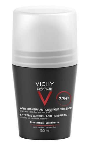 VICHY HOMME DEO ROLL-ON ANTI-TRASPIRANTE 50 ML - farmacia015