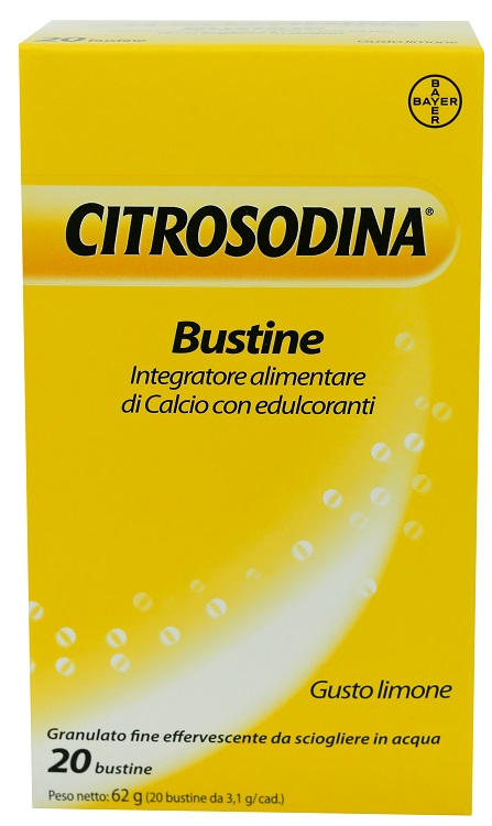 CITROSODINA 20 BUSTINE GRANULATO EFFERVESCENTE - farmacia015