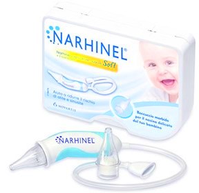 ASPIRATORE NASALE NARHINEL SOFT 1 PEZZO + 2 RICAMBI - farmacia015
