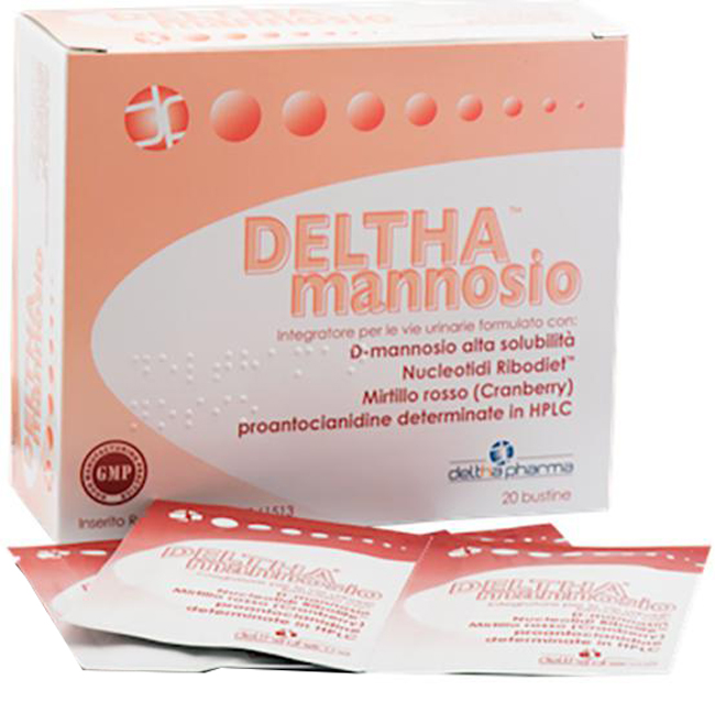 DELTHA MANNOSIO 20 BUSTINE 60 G - farmacia015