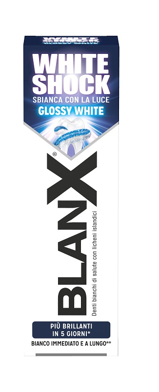 BLANX WHITE SHOCK SBIANCANTE DENTI 75 ML - farmacia015