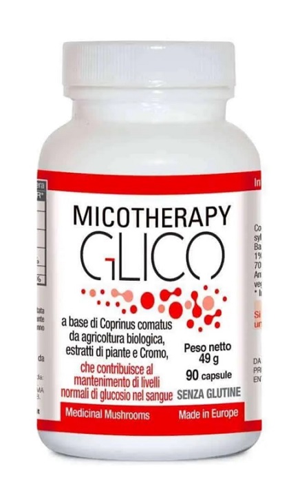 MICOTHERAPY GLICO 90 CAPSULE VEGETALI - farmacia015