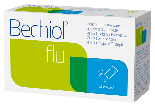 BECHIOL FLU 12 BUSTINE STICK PACK - farmacia015