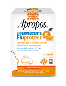 APROPOS FLUPROTECT EFFERVESCENTE C 20 COMPRESSE - farmacia015