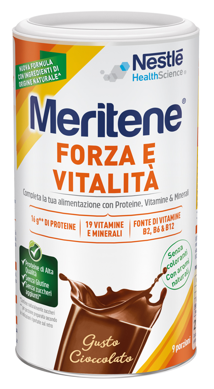 MERITENE FORZA E VITALITA' CIOCCOLATO 270 G - farmacia015