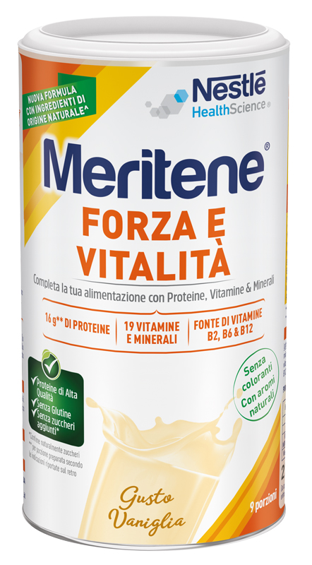 MERITENE FORZA E VITALITA' VANIGLIA 270 G - farmacia015