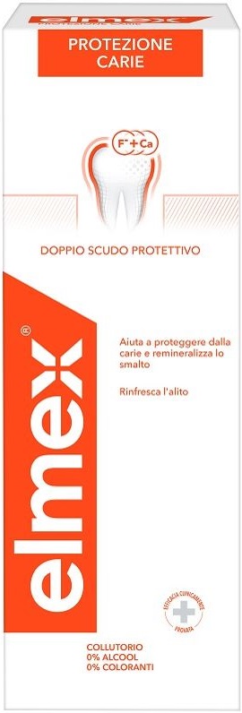 ELMEX PROTEZIONE CARIE COLLUTORIO FLUORURO AMMINICO 400 ML - farmacia015