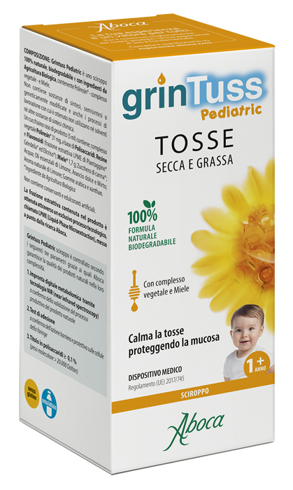 GRINTUSS PEDIATRIC SCIROPPO 180 G - farmacia015