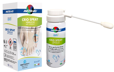 CRIO SPRAY VERRUCHE MASTER-AID FOOTCARE 50 ML E1 - farmacia015
