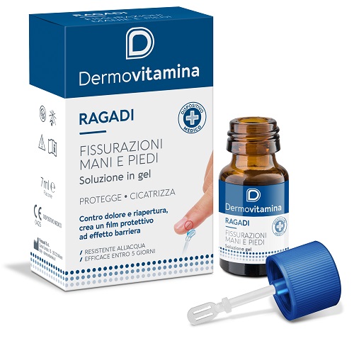 DERMOVITAMINA RAGADI GEL MANI E PIEDI 7 ML - farmacia015