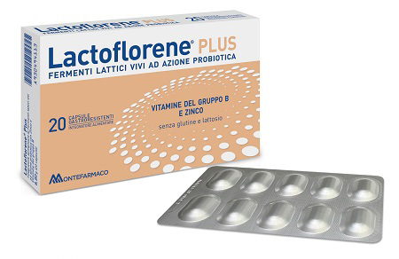 LACTOFLORENE PLUS 20 CAPSULE GASTRORESISTENTI - farmacia015
