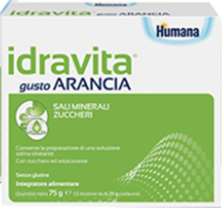IDRAVITA GUSTO ARANCIA 12 BUSTINE DA 6,25 G - farmacia015