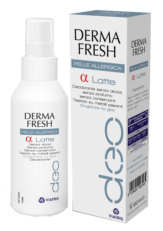 DERMAFRESH PELLI ALLERGICHE ALFA LATTE 100 ML - farmacia015