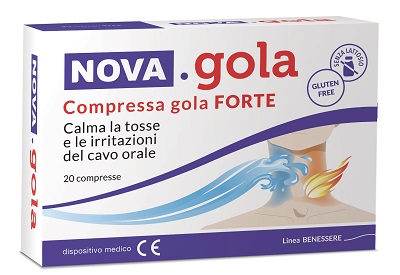 NOVA GOLA COMPRESSA GOLA FORTE 20 COMPRESSE - farmacia015