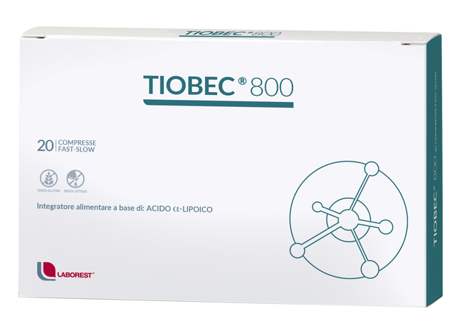 TIOBEC 800 20 COMPRESSE FAST-SLOW 36 G - farmacia015