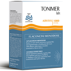 TONIMER LAB AEROSOL 18 FLACONCINI 3 ML MONODOSE - farmacia015
