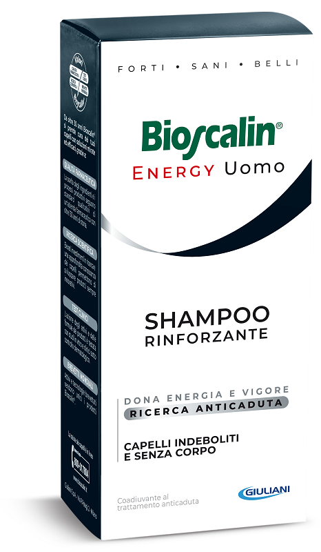 BIOSCALIN ENERGY SHAMPOO RINFORZANTE 200 ML - farmacia015