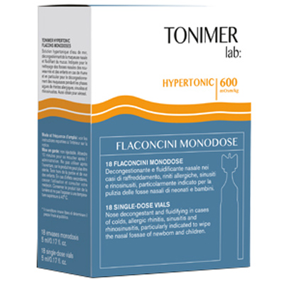 TONIMER LAB HYPERTONIC 18 FLACONCINI MONODOSE - farmacia015