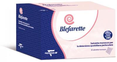 SALVIETTINE OCULARI MEDICATE BLEFARETTE SENZA PARABENI SENZA SILICONE SENZA ALCOOL 30 PEZZI - farmacia015