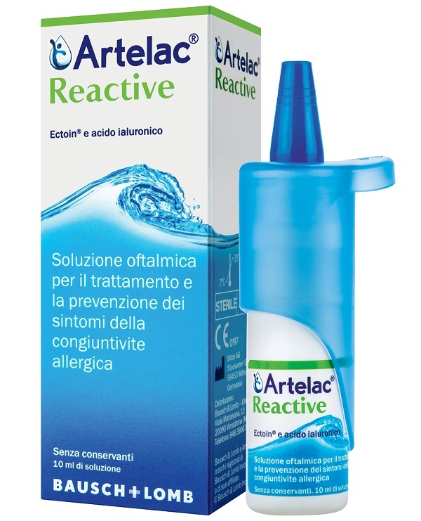 ARTELAC REACTIVE SOLUZIONE OFTALMICA MULTIDOSE FLACONE 10 ML - farmacia015