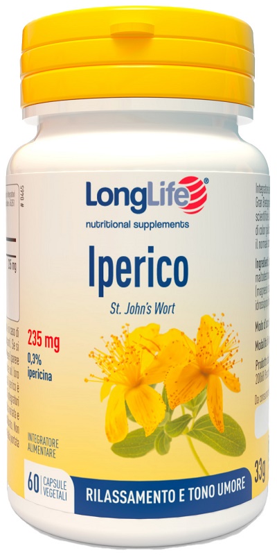 LONGLIFE IPERICO 60 CAPSULE VEGETALI - farmacia015