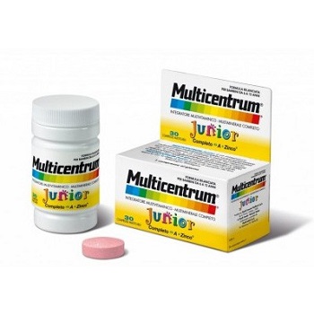 MULTICENTRUM JUNIOR 30 COMPRESSE - farmacia015