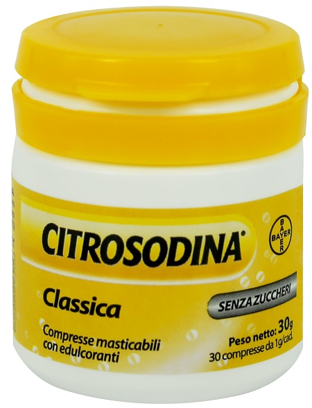 CITROSODINA CLASSICA 30 COMPRESSE MASTICABILI - farmacia015