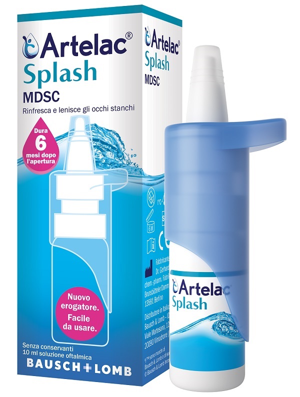ARTELAC SPLASH MULTIDOSE GOCCE OCULARI FLACONE 10 ML - farmacia015
