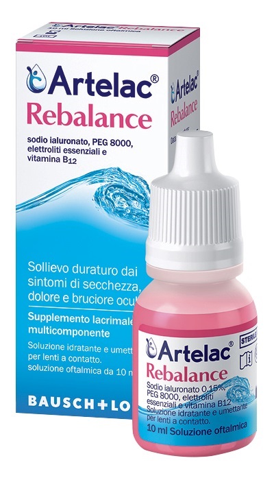 ARTELAC REBALANCE GOCCE OCULARI MULTIDOSE SENZA CONSERVANTI 10 ML - farmacia015