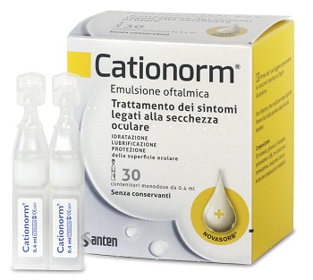 CATIONORM GOCCE 30 FIALE MONODOSE DA 0,4 ML - farmacia015