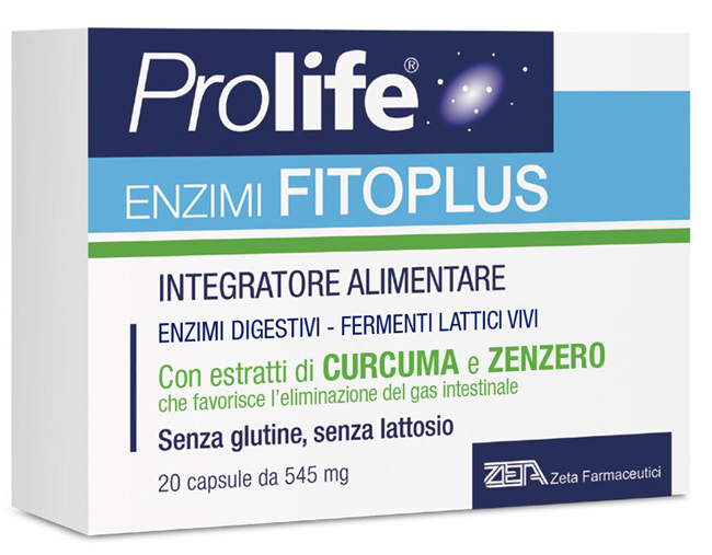 PROLIFE ENZIMI FITOPLUS 20 CAPSULE - farmacia015