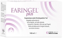 FARINGEL PLUS 20 STICK PACK 7 ML - farmacia015