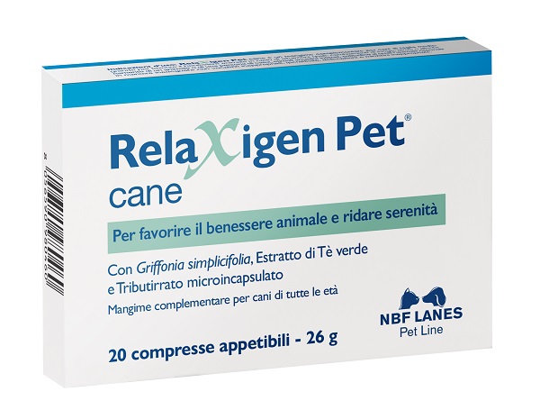RELAXIGEN PET CANE BLISTER 20 COMPRESSE APPETIBILI - farmacia015