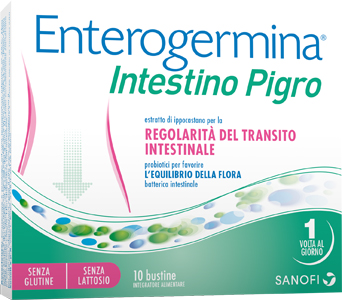 ENTEROGERMINA INTESTINO PIGRO 10 BUSTINE - farmacia015