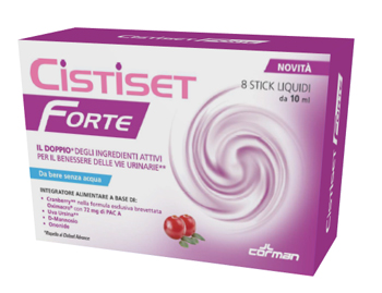 CISTISET FORTE 8 STICK DA 10 ML - farmacia015