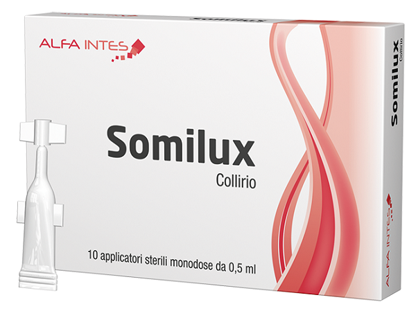 SOMILUX COLLIRIO 10 APPLICATORI STERILI MONODOSE DA 0,5 ML - farmacia015
