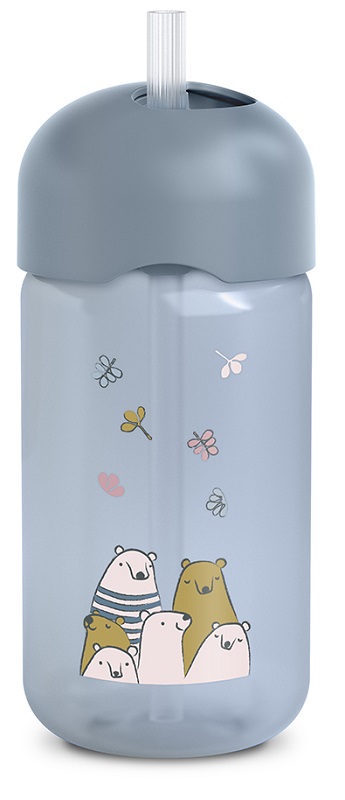 SUAVINEX MY FAMILY TAZZA CON CANNUCCIA AZZURRO - farmacia015