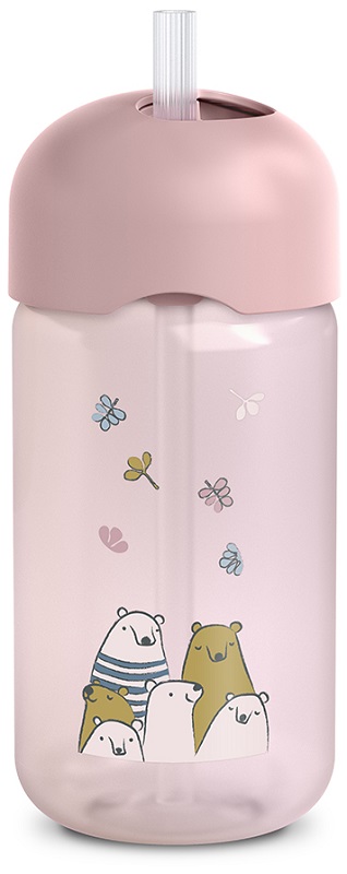 SUAVINEX MY FAMILY TAZZA CON CANNUCCIA ROSA - farmacia015