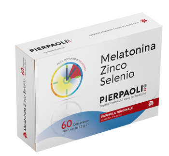 MELATONINA ZINCO SELENIO PIERPAOLI 60 COMPRESSE - farmacia015