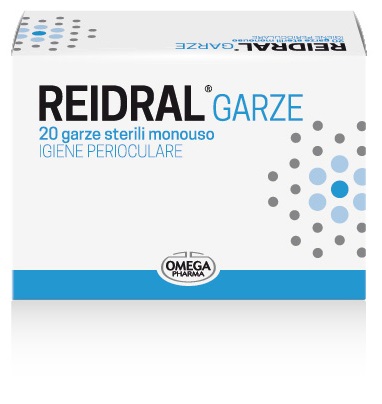 REIDRAL GARZE OCULARI 20 PEZZI - farmacia015