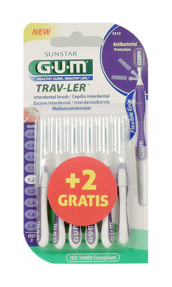 GUM TRAVLER 1512 SCOVO 1,2 6 PEZZI - farmacia015