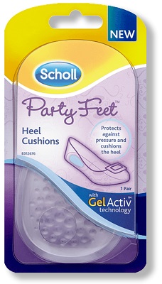 PLANTARE ORTOPEDICO SCHOLL PARTY FEET GEL ACTIVE TALLONE - farmacia015
