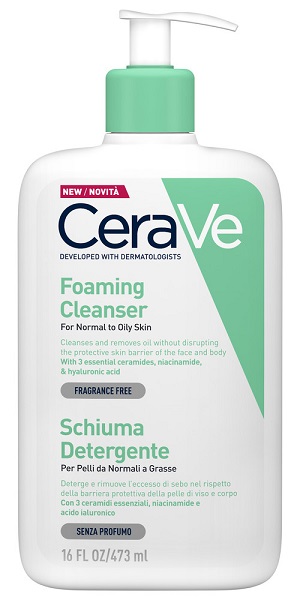 CERAVE SCHIUMA DETERGENTE VISO 473 ML - farmacia015