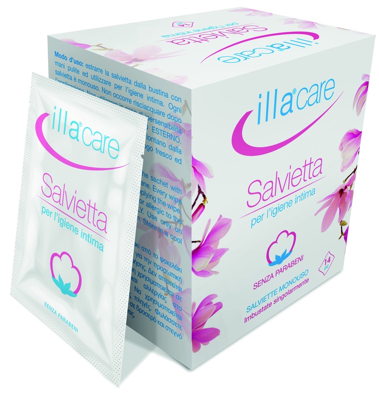 ILLA CARE SALVIETTA INTIMA 14 PEZZI - farmacia015