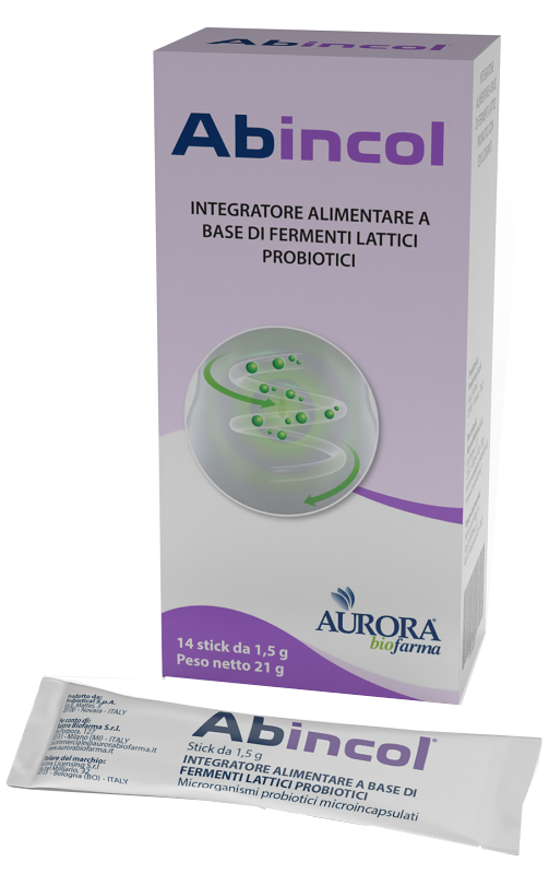 ABINCOL 14 STICK OROSOLUBILI - farmacia015