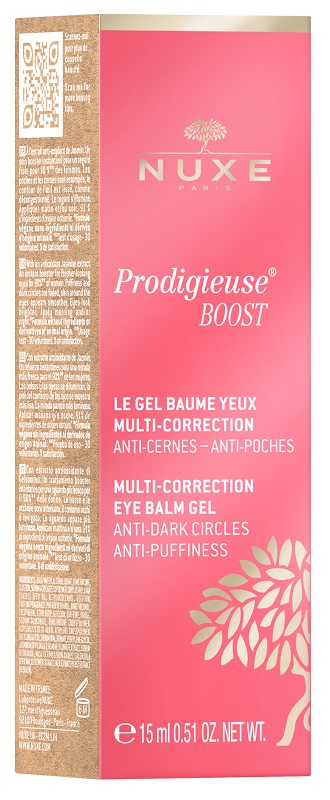 NUXE PRODIGIEUSE BOOST GEL BALSAMO OCCHI MULTI-CORREZIONE 15 ML - farmacia015